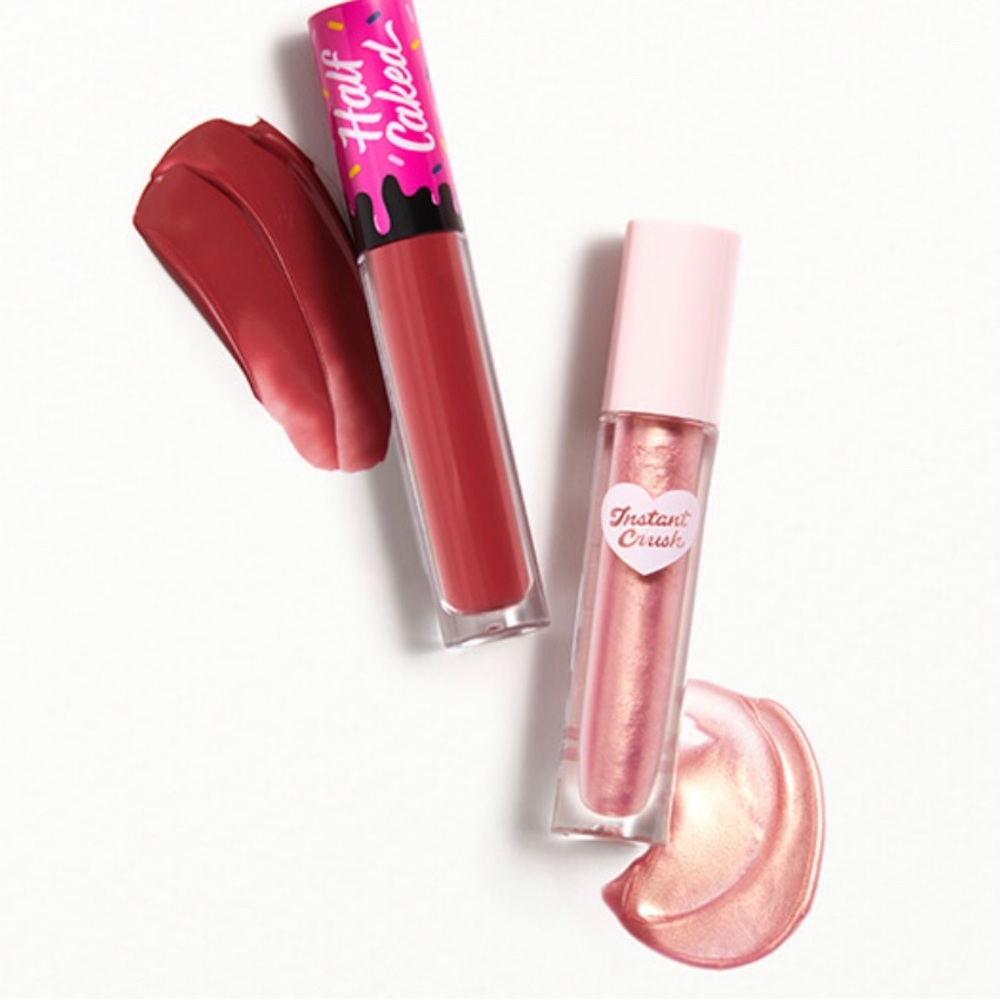 Half Caked - Double Feature Liquid Lipstick + Lip Gloss Duo - Rich Rich & ASAP